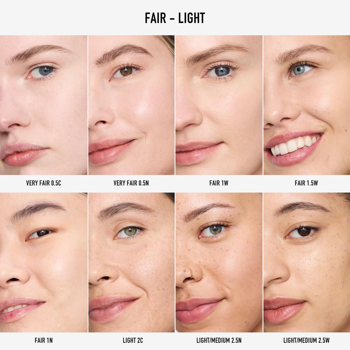 bareMinerals concealer swatch shows medium buildable coverage