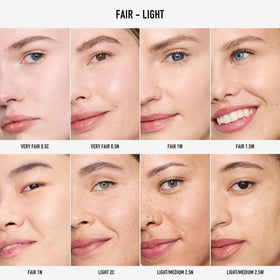 bareMinerals concealer swatch shows medium buildable coverage