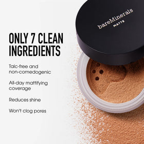bareMinerals Original Matte Foundation SPF 15 protection during daytime use