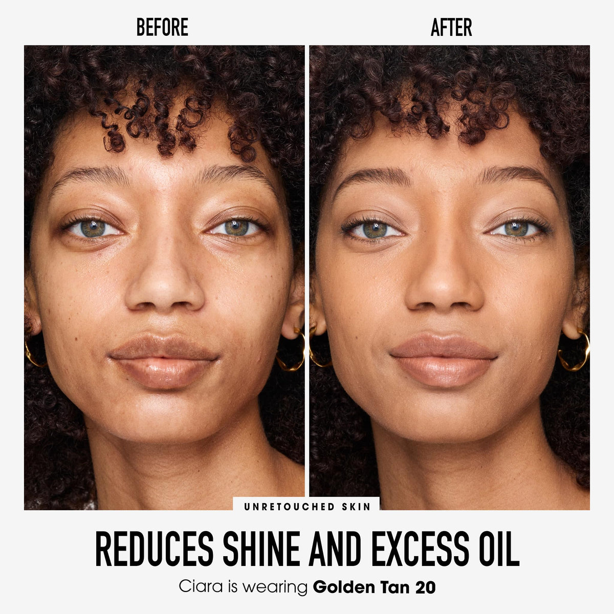 bareMinerals Original Matte Foundation texture close-up highlighting talc-free formula