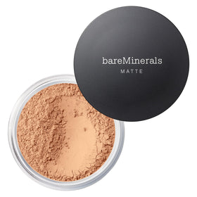 BareMinerals Original Matte Loose Foundation packaging showing mess-free design