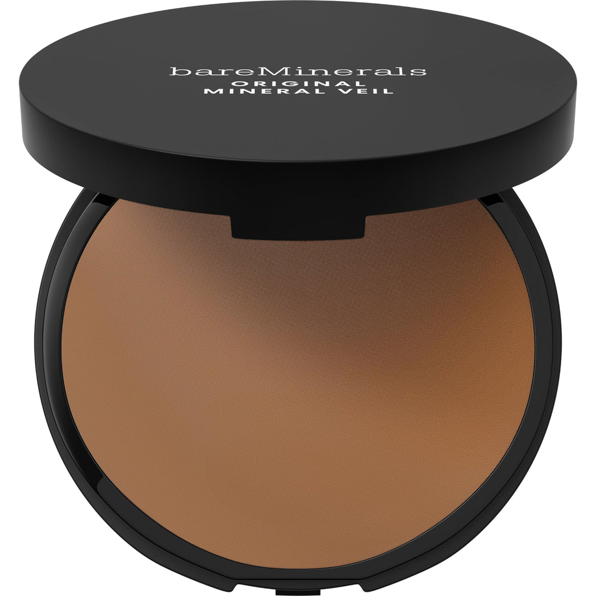 bareMinerals Original Pressed Mineral Veil in Sheer Tan, lightweight finish for lasting makeup