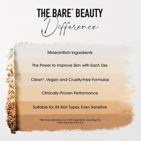 bareMinerals Original Veil contains shea butter and vitamin E for conditioning skin