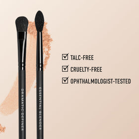 BareMinerals Queen Tiffany color range swatches show soft to bold options.