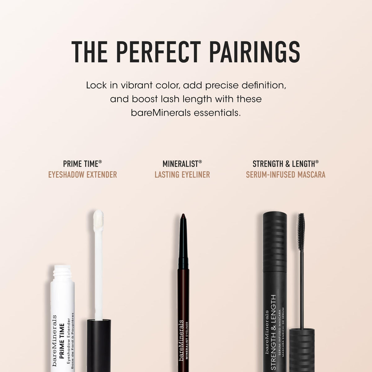BareMinerals Queen Tiffany compact packaging with logo highlights premium vegan product identity.