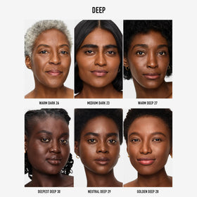 BareMinerals talc-free mineral powder texture with non-cakey look