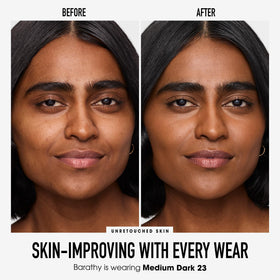 BareMinerals vegan clean ingredients close-up highlighting smooth finish