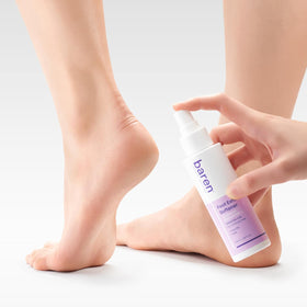 Baren complete foot callus removal set includes spray and file.