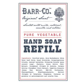 BARR-CO hands feel soft and refreshed after washing.