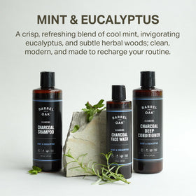 Barrel and Oak hemp seed oil ingredient highlights nourishing moisture.