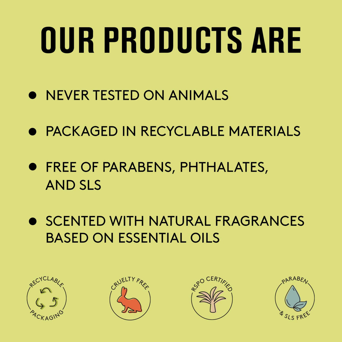 Barrel & Oak vegan packaging emphasizes eco-friendly, recyclable materials