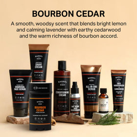 Barrel & Oak travel-size deodorant ideal for gym bags and carry-ons