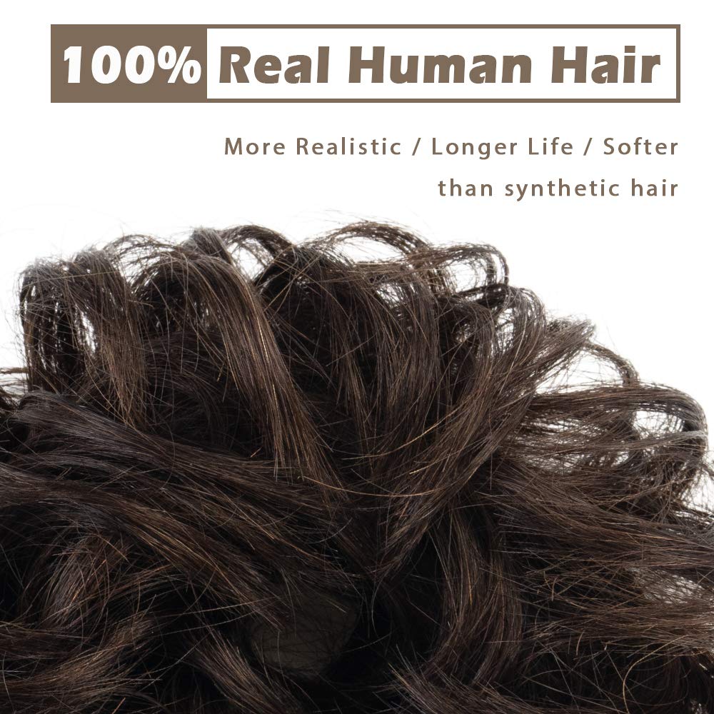 BARSDAR real-hair texture close-up for a soft, authentic blend with your hair.