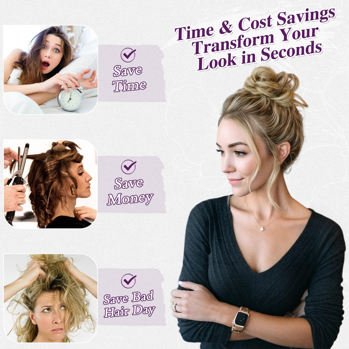 BARSDAR day-to-day use-friendly solution for updos