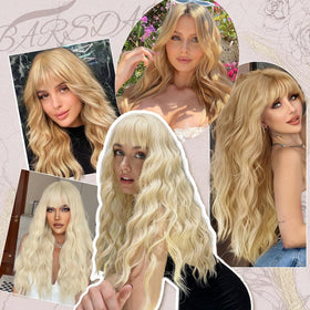 BARSDAR durable heat-resistant fibers resist frizz and tangles