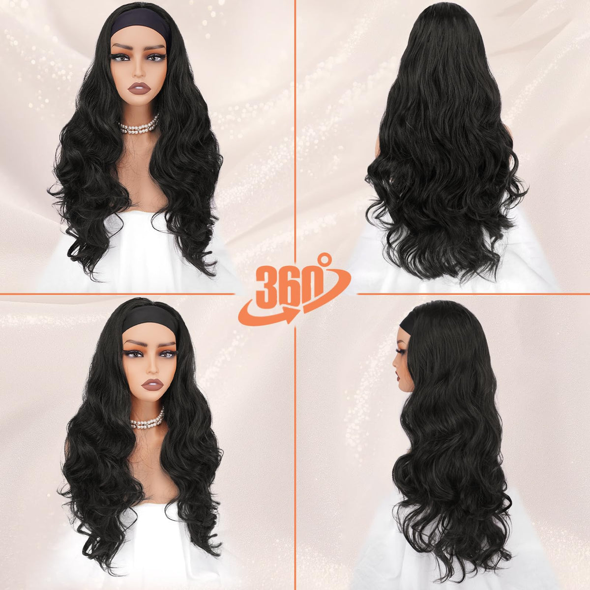 BARSDAR wig maintaining natural shine after washing for easy re-styling.