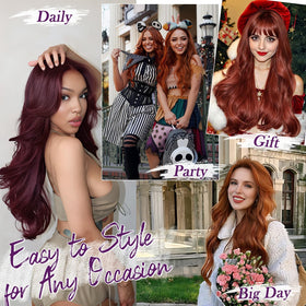 BARSDAR heat-friendly fibers allow curling, straightening, or braiding for versatile styles.