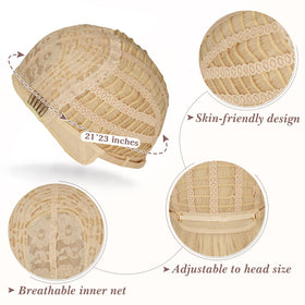 BARSDAR wig supports low-heat styling for versatile looks