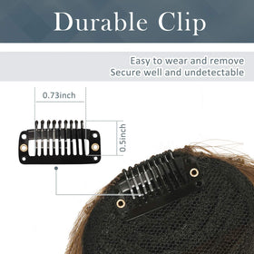 BARSDAR versatile bangs offer styling options for daily wear and events.