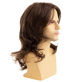 Baruisi wig packaging with free cap included for easy setup.