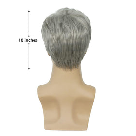 Baruisi wig texture detail showcases soft heat-resistant fibers.