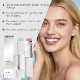 BARVENA buildable coverage from medium to full without heaviness.