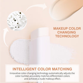 BARVENA moisturizer-infused base keeps skin hydrated during wear