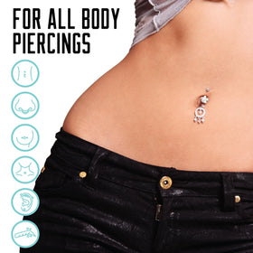 BASE LABORATORIES ear piercing cleaner spray for earlobe and cartilage