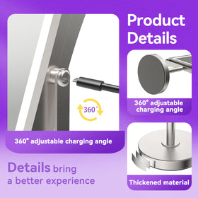 Basitool JIONIESIM stainless steel frame with brushed nickel finish