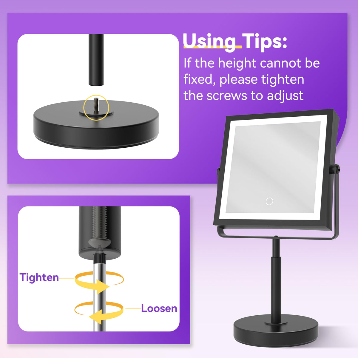 Basitool JIONIESIM stainless steel frame ensures durability and a sleek look