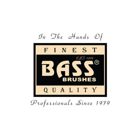 Bass semi oval boar wood brush luxury finish closeup highlights premium craftsmanship.