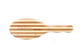 Bass The Green Brush non-melting pins designed for heat styling with a blow-dryer.