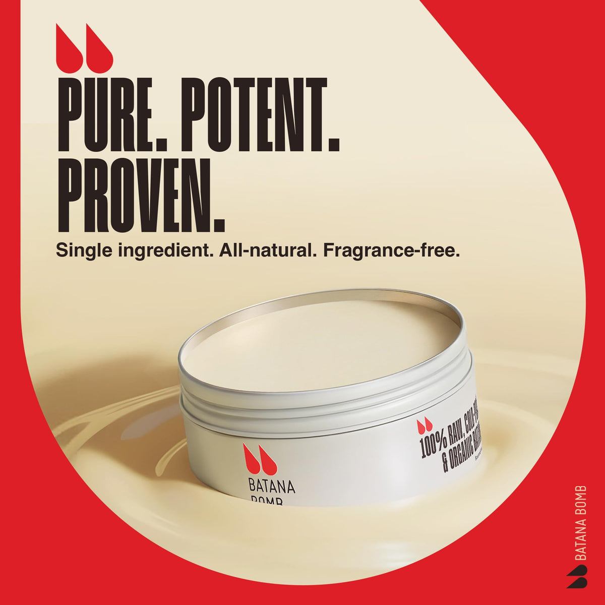 Batana Bomb batana oil ingredient close-up highlighting natural nourishment.