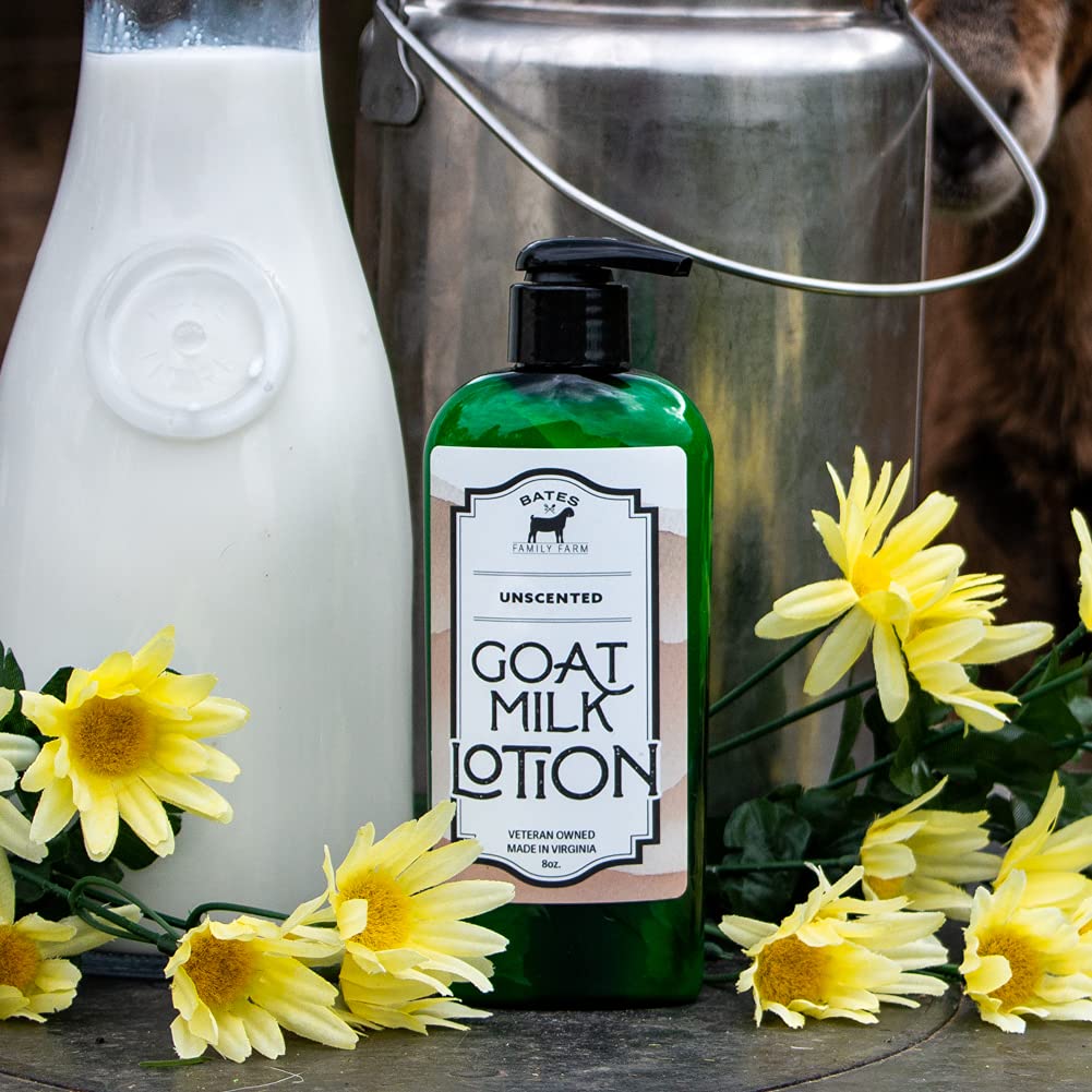 Bates Family Farm lotion application closeup demonstrates smooth absorption
