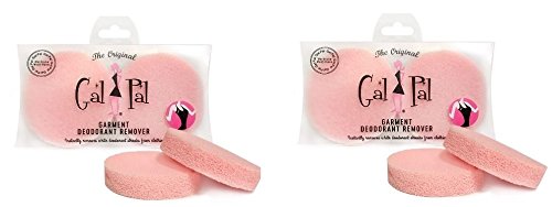 Bath Accessories Deodorant Be-Gone Remover Sponge two pink sponges for easy deodorant mark removal