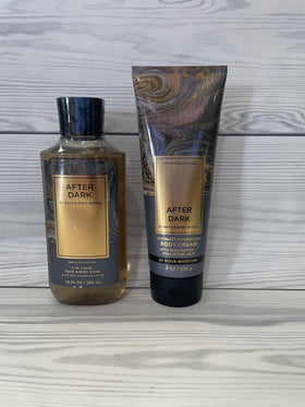 Bath & Body Works After Dark 2-piece set display, ideal for gifting and evening routine trials