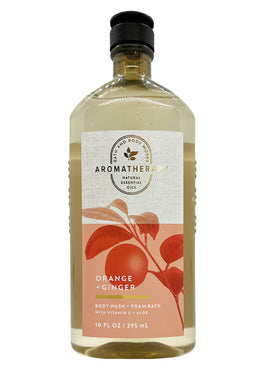 Bath and Body Works Aromatherapy Energy orange ginger foam bath for refreshing showers