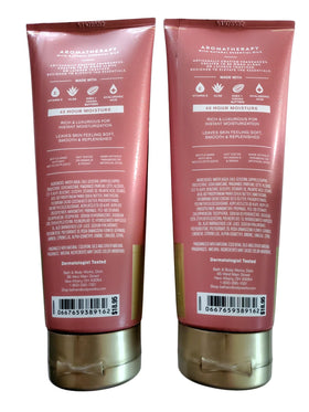 Two-pack Bath & Body Works Aromatherapy Heirloom Rose for convenient daily hydration.