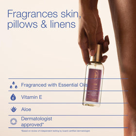 Bath and Body Works Aromatherapy Lavender Vanilla Mist linen spray adds calm to bedtime sheets