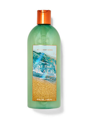 Bath and Body Works At The Beach shampoo bottle for daily cleansing with sea-inspired scent.