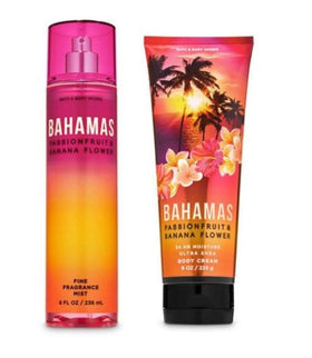 Bath and Body Works Bahamas Passionfruit Banana Flower fine fragrance mist bottle for daily refreshment