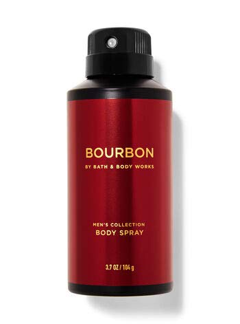 Bath & Body Works Bourbon Deodorizing Spray bottle with light scent