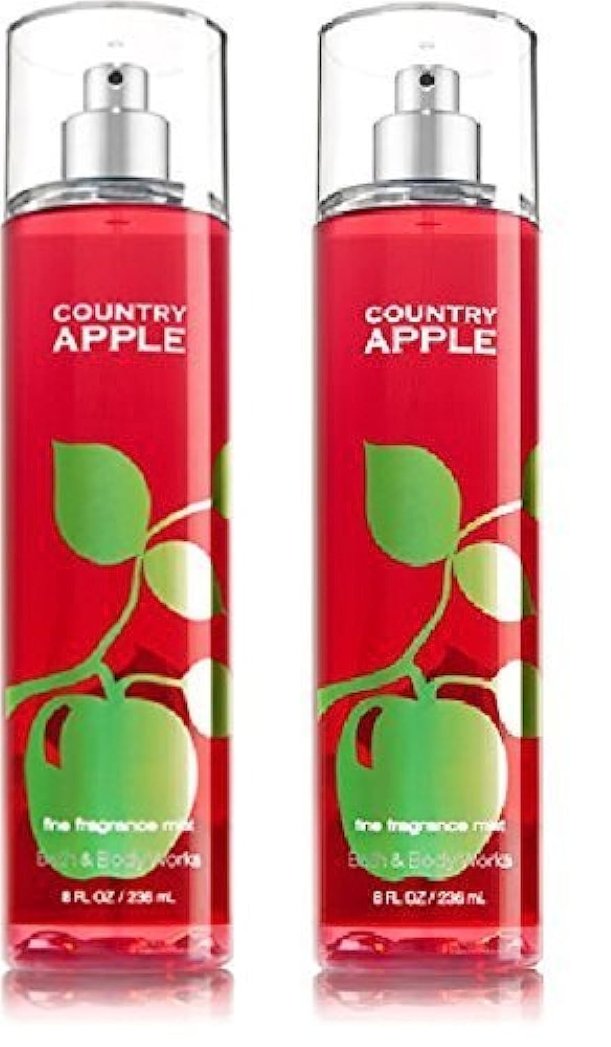 Bath & Body Works Country Apple fine fragrance mist duo, refreshing scent for everyday wear