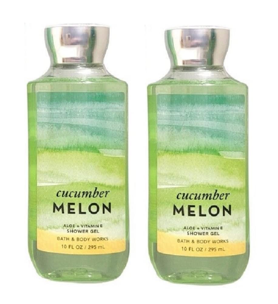 Bath and Body Works Cucumber Melon twin-pack packaging, ideal gift presentation for her