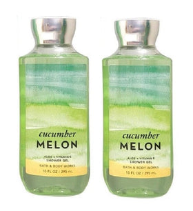 Bath and Body Works Cucumber Melon twin-pack packaging, ideal gift presentation for her