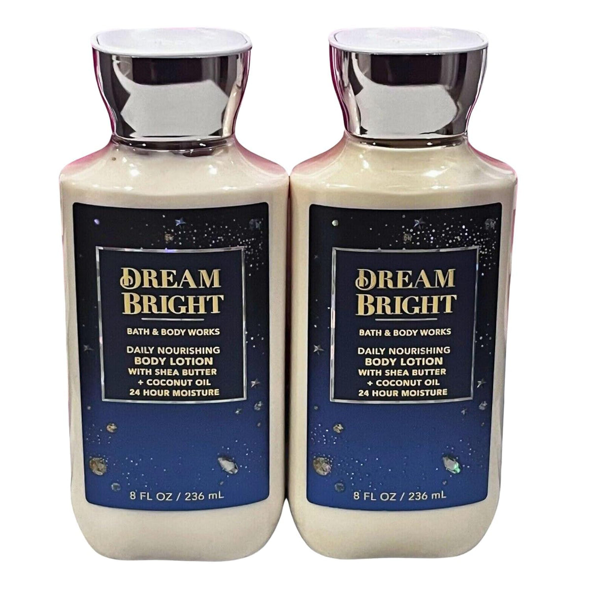 Bath & Body Works Dream Bright two 8oz bottles for all-day moisture