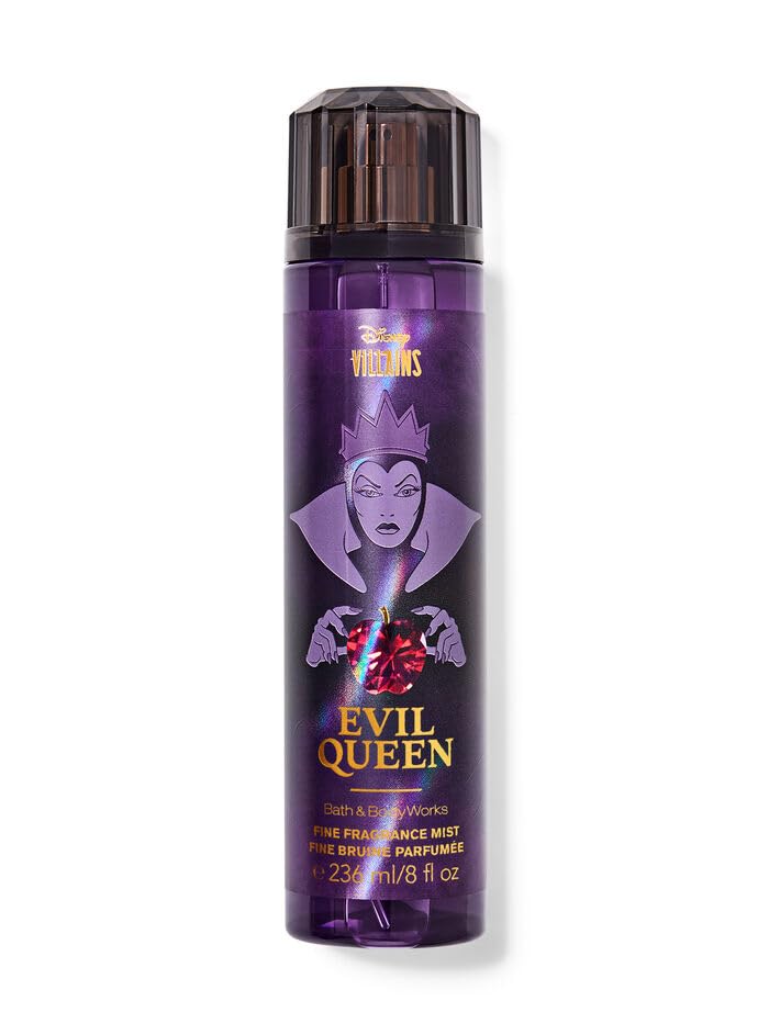 Bath & Body Works Evil Queen fragrance mist bottle ready for daily refreshment.