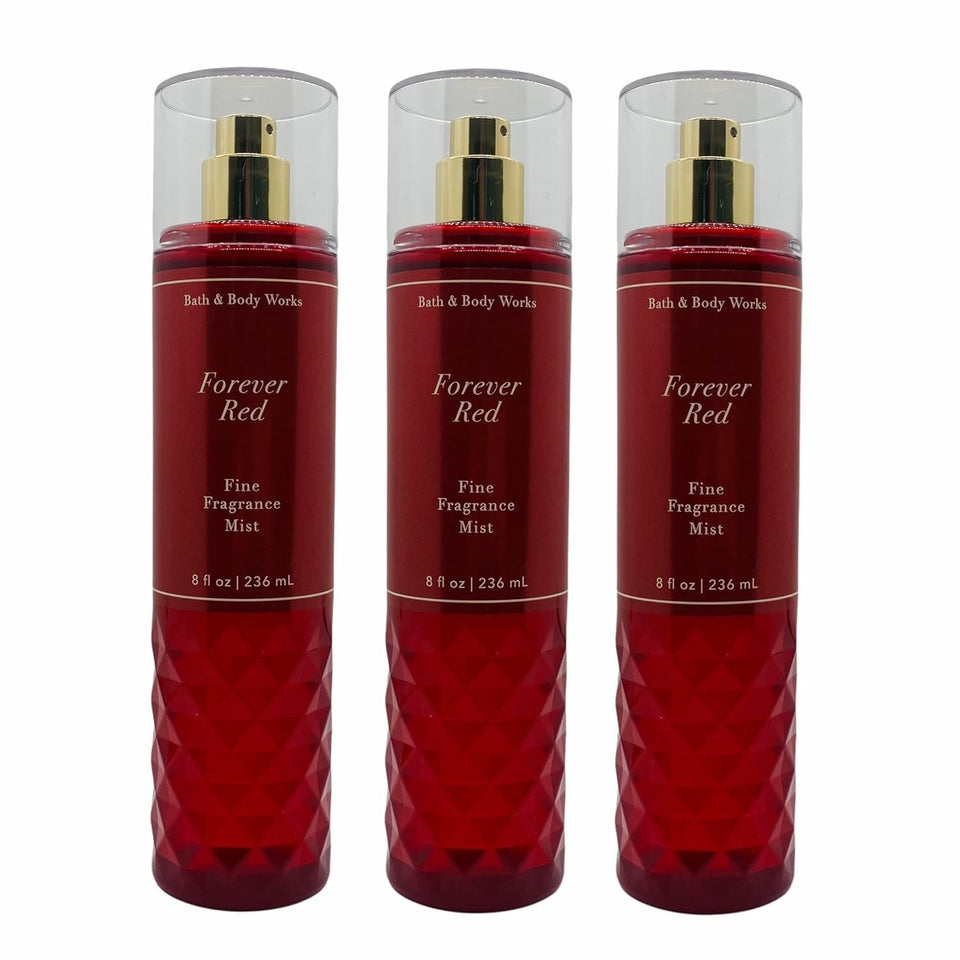 Bath & Body Works Forever Red mist bottle—8 oz for everyday elegance.