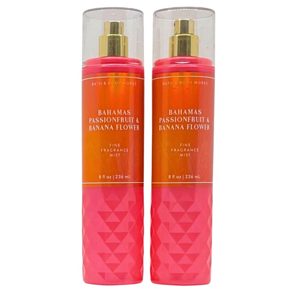 Bath & Body Works Bahamas Passionfruit Banana Flower fragrance mist bottle for daily refresh