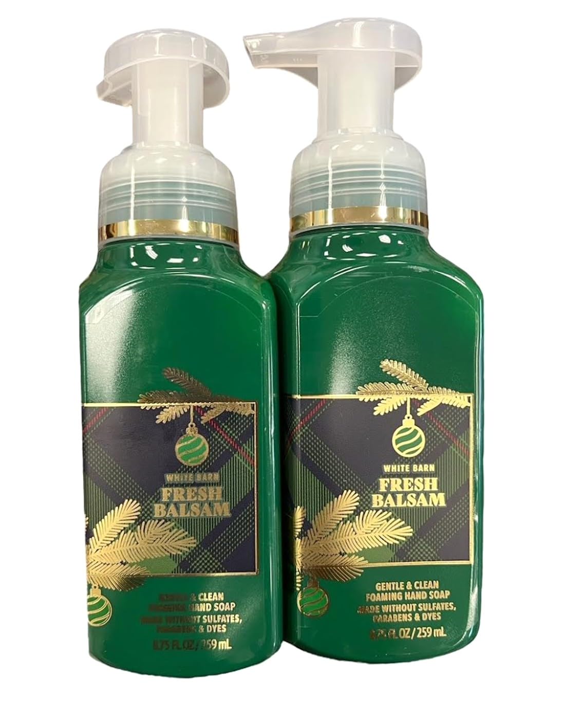 Bath & Body Works Fresh Balsam foaming hand soap bottle with rich lather for daily cleansing.